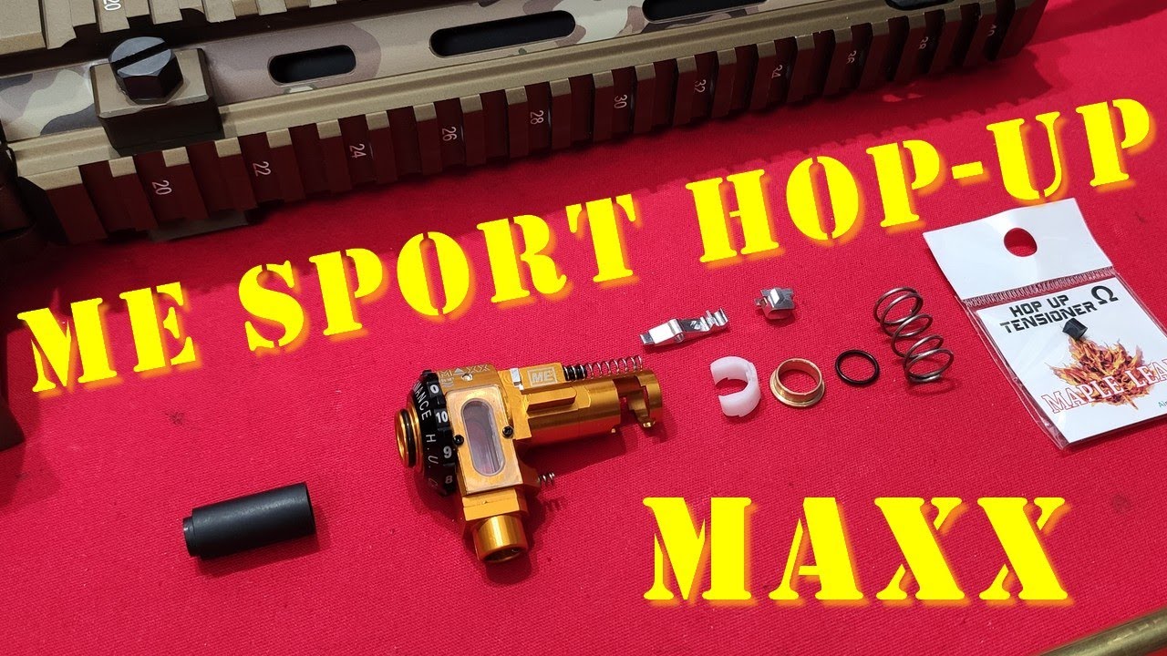 Airsoft - Bloc hop-up MAXX ME-sport [ENG sub]