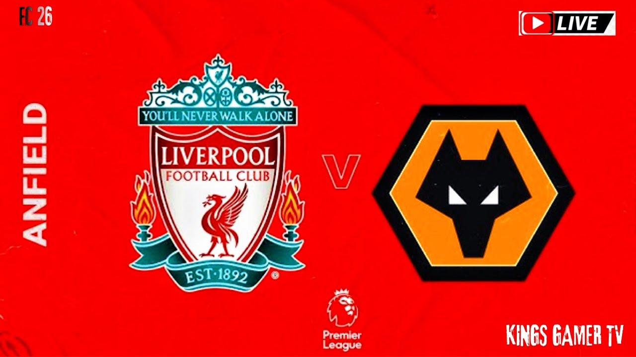 FC 26 - Liverpool Vs Wolverhampton | Authentic ™  [HDR 60FPS ] at Anfield | PREMIER LEAGUE