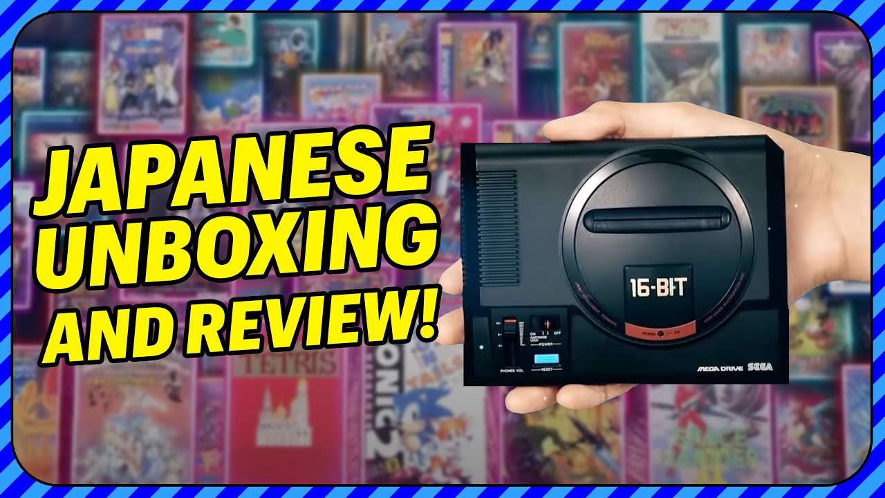 Распаковка и обзор Sega Mega Drive / Genesis Mini