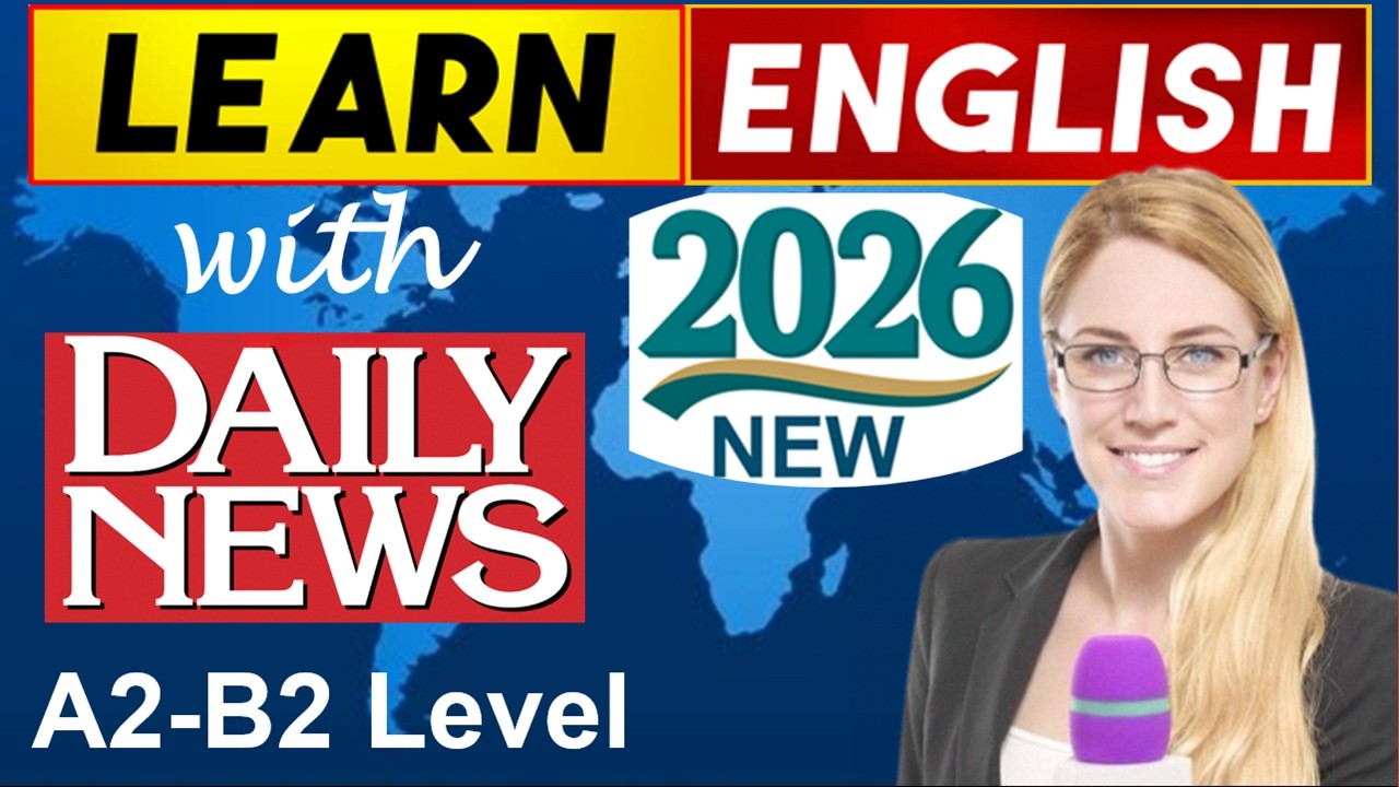 Authentic English News | English for IELTS (IELTS/TOEFL Listening Practice)