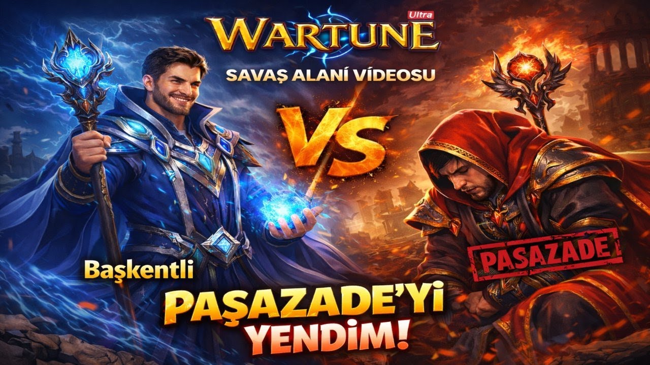 Savaş Alanında Büyücü Düellosu! Paşazade’yi Yendim | WarTuneUltra #wartuneultra #wartuneultracreator