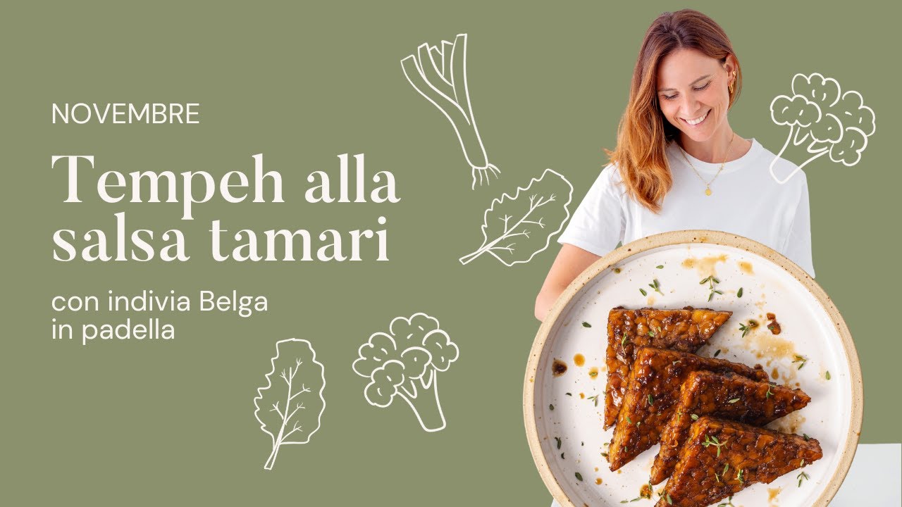 Tempeh alla salsa tamari buonissimo