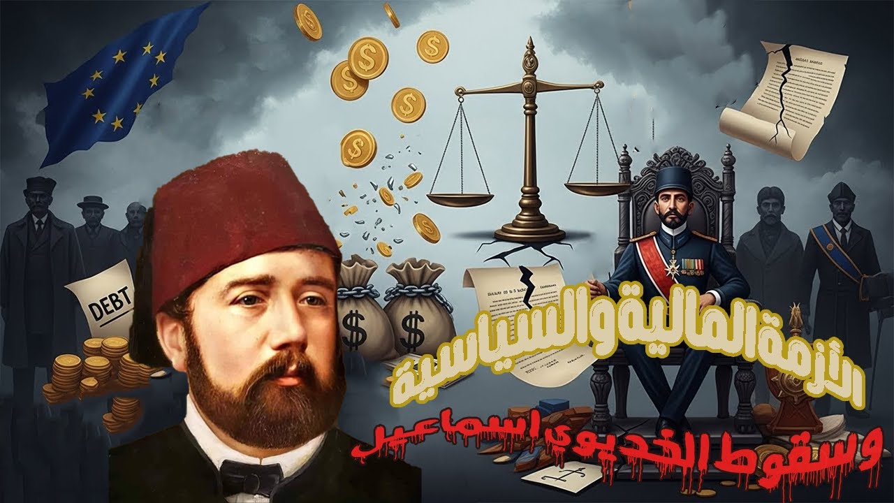 الفصل الثالث :- الدرس الاول - الازمة المالية والسياسية ... وسقوط الخديوي اسماعيل
