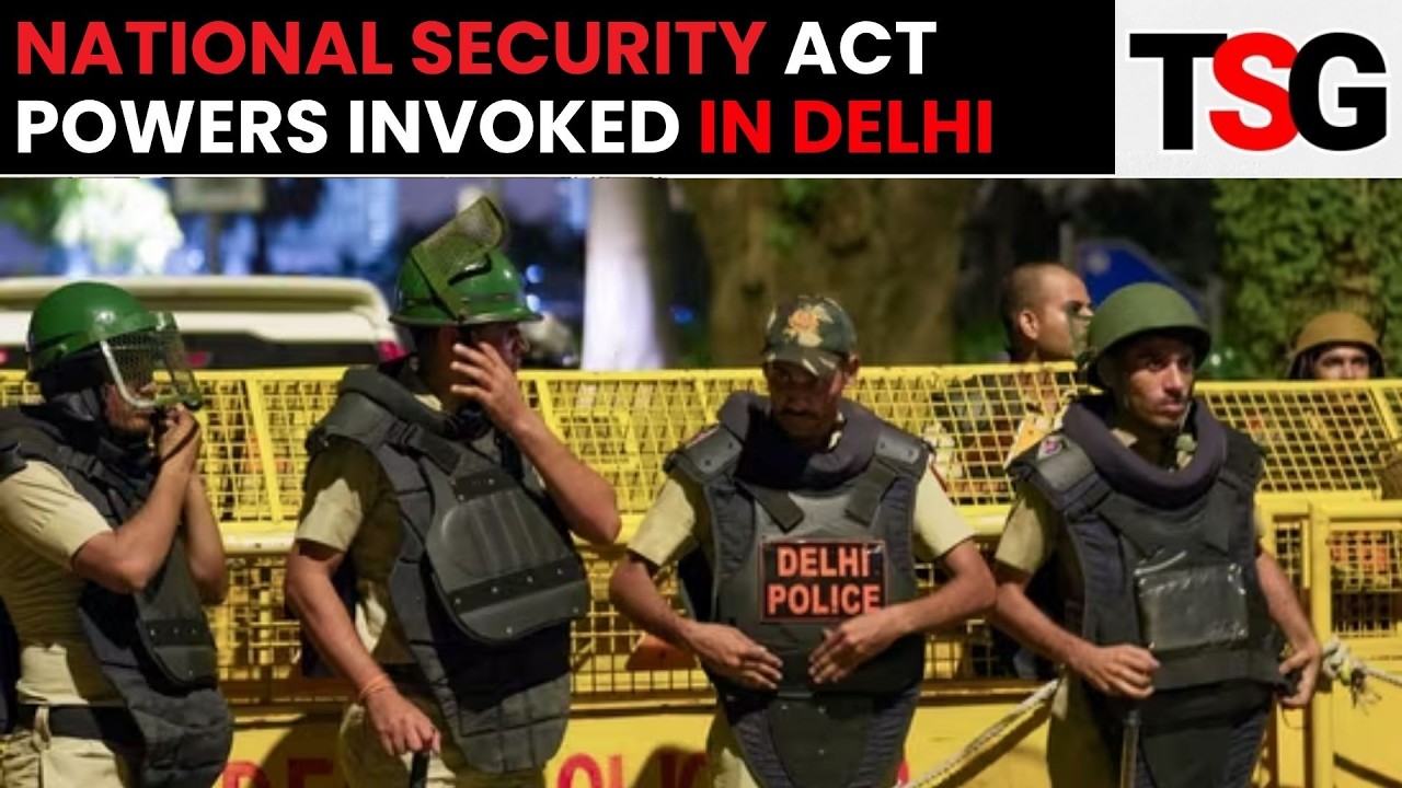 Delhi LG Grants NSA Powers to Police Commissioner Amid CJP Protests | TSG