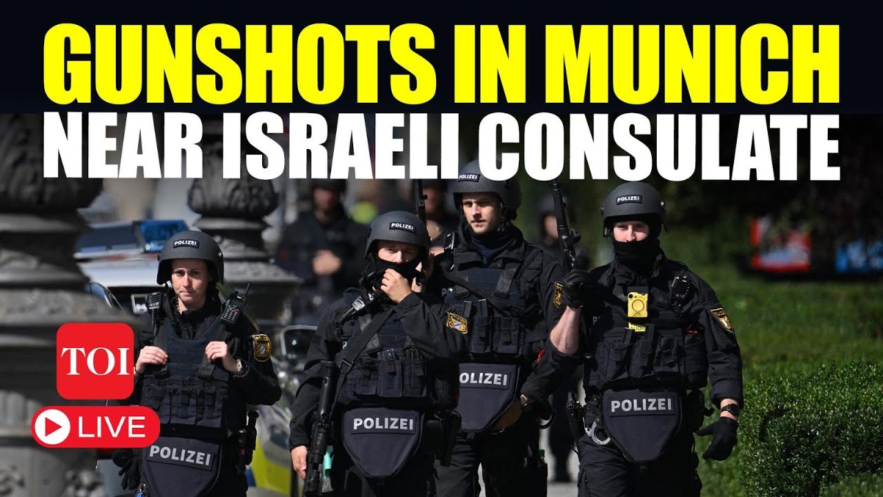 LIVE: Shootout Near Israeli Consulate In Munich; 18-Yr-Old Fatally Wounded I Latest Updates