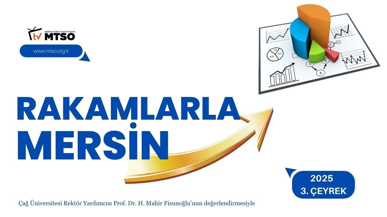 Rakamlarla Mersin - 3. Çeyrek Mersin Ekonomik Verileri (2025)