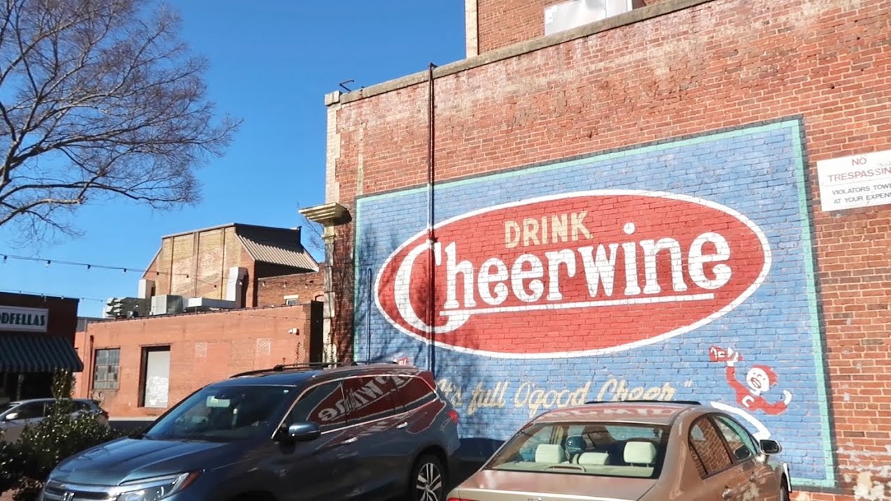 The Birthplace of Cheerwine in Salisbury North Carolina - Favorite Cherry Soda of South & Taste Test