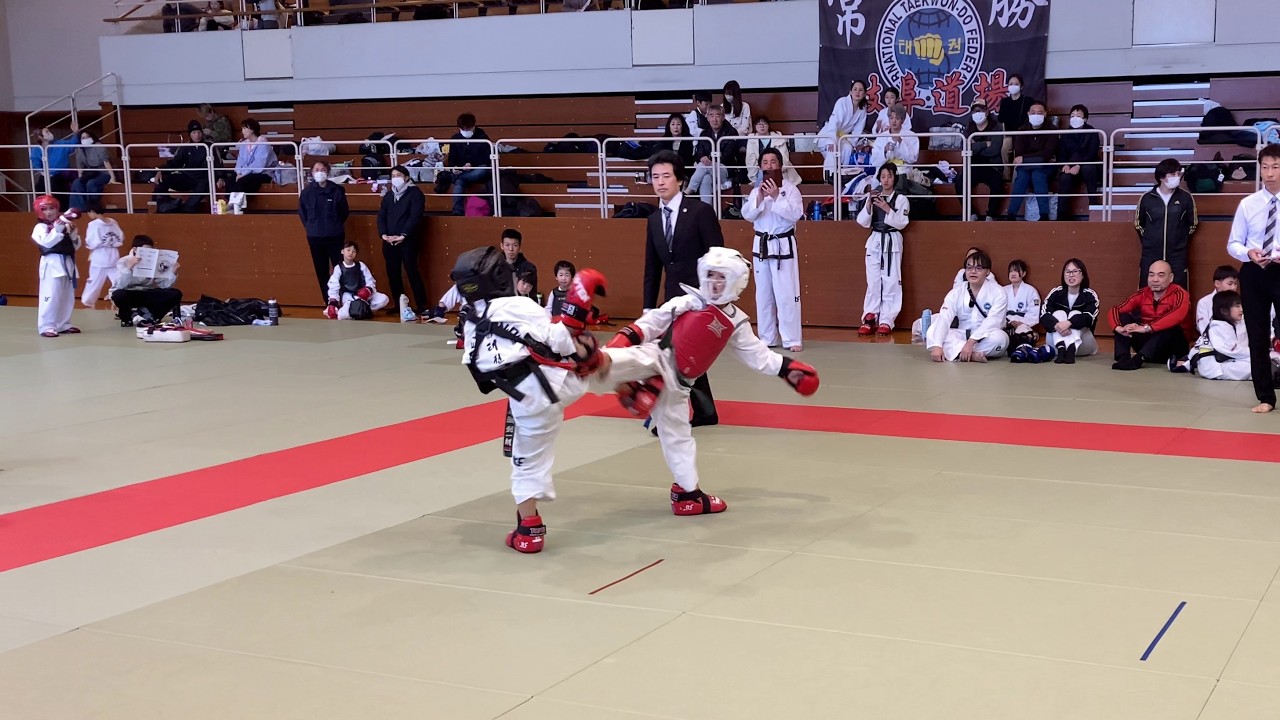 第33回岐阜県大会《組手》少年部 男子 -27kg級（決勝）33rd Gifu Championship Sparring Junior Male -27kg FINAL／ITFテコンドー
