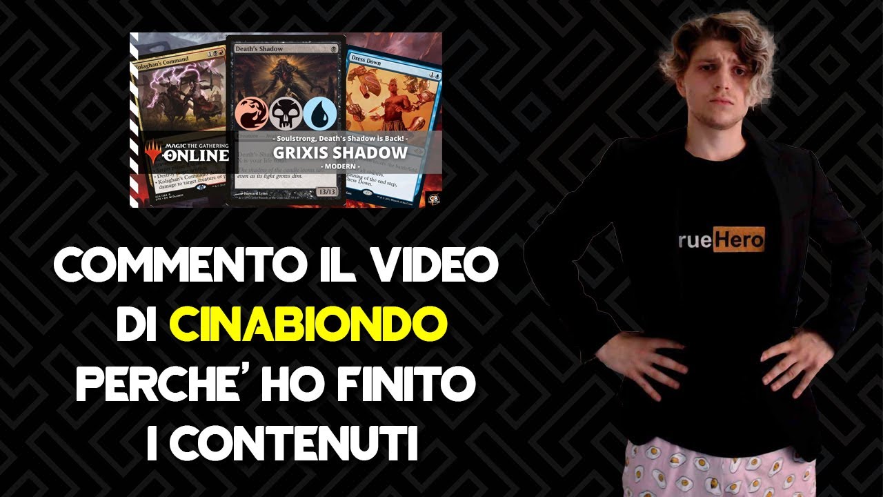 REACTION al video di Cinabiondo: 