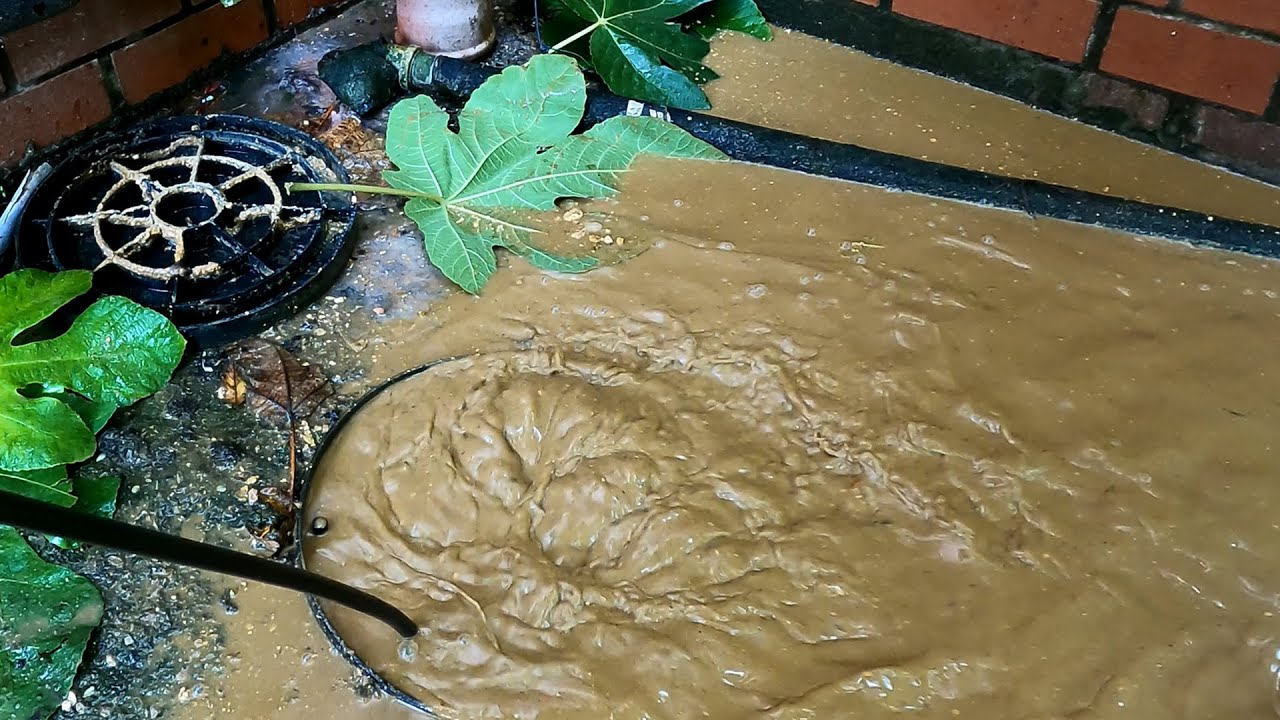 Unblocking a Flooded Back-to-Front Manhole 🤨