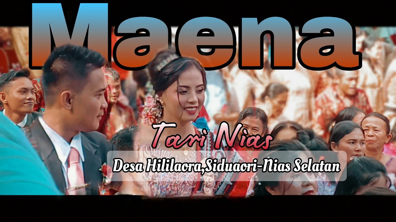 Tarian Maena Sowató di Acara Pernikahan//Live di Hililaora Kec. Siduaori//