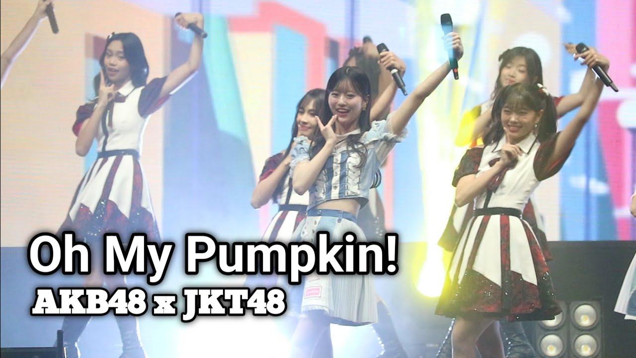 [Fancam] Oh My Pumpkin! - JKT48 & AKB48 #SisterReunion