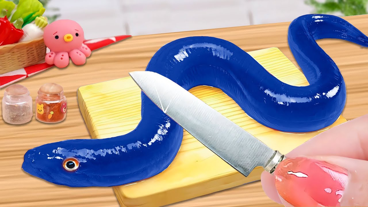 Anguila Azul Cobalto 🔵🌀 Flujo Mini de Corte Continuo | YumMini