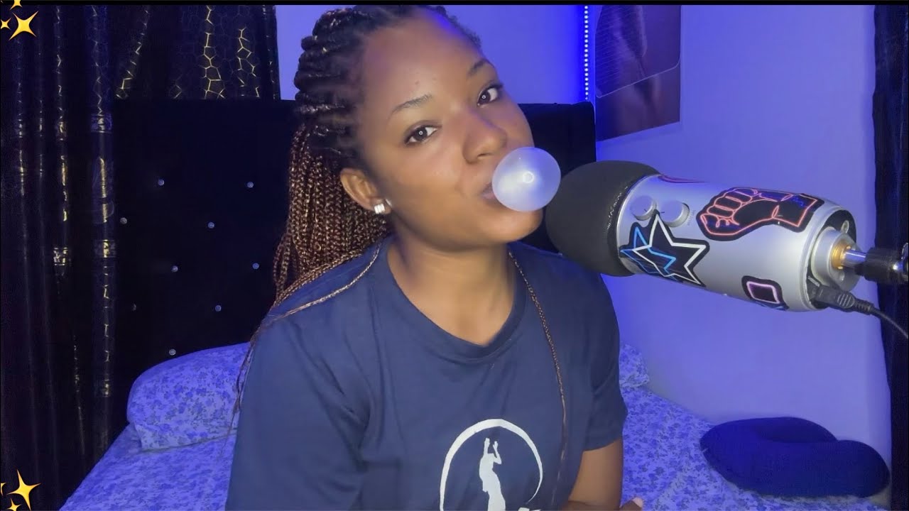 ASMR| Mean Girl Gum Chewing in Bed ✨ (snapping & cracking bubble gum, whispering) ✨