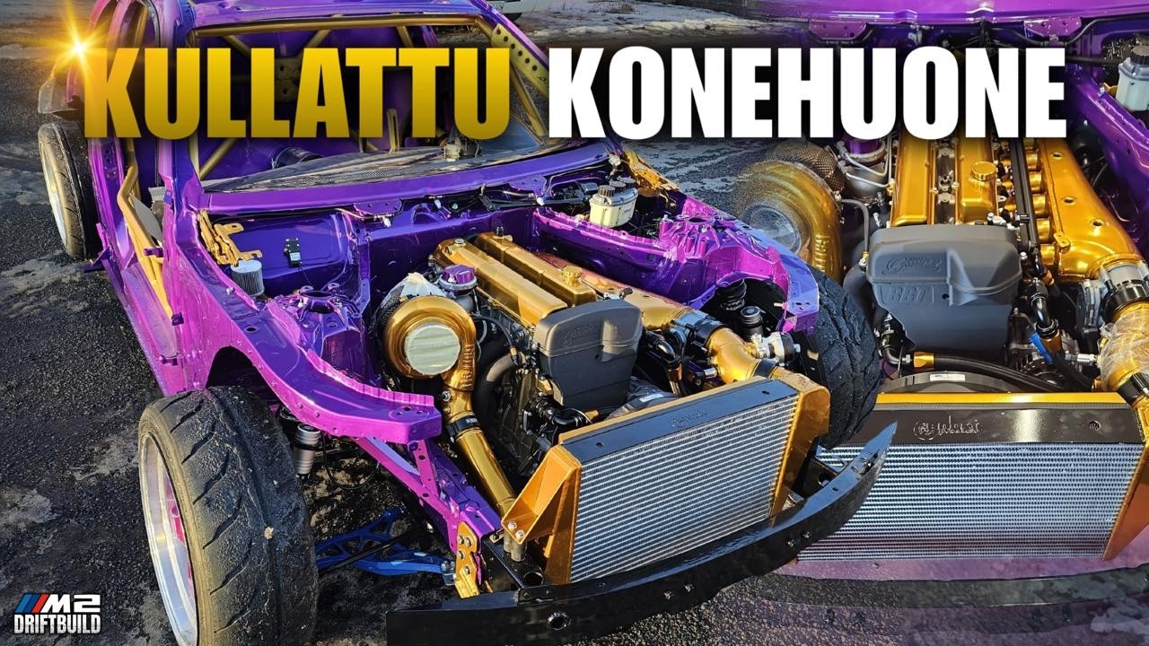 NYT ON HIENO VÄRI! | Konehuone minttiin! | BMW M2 Driftbuild Pt21