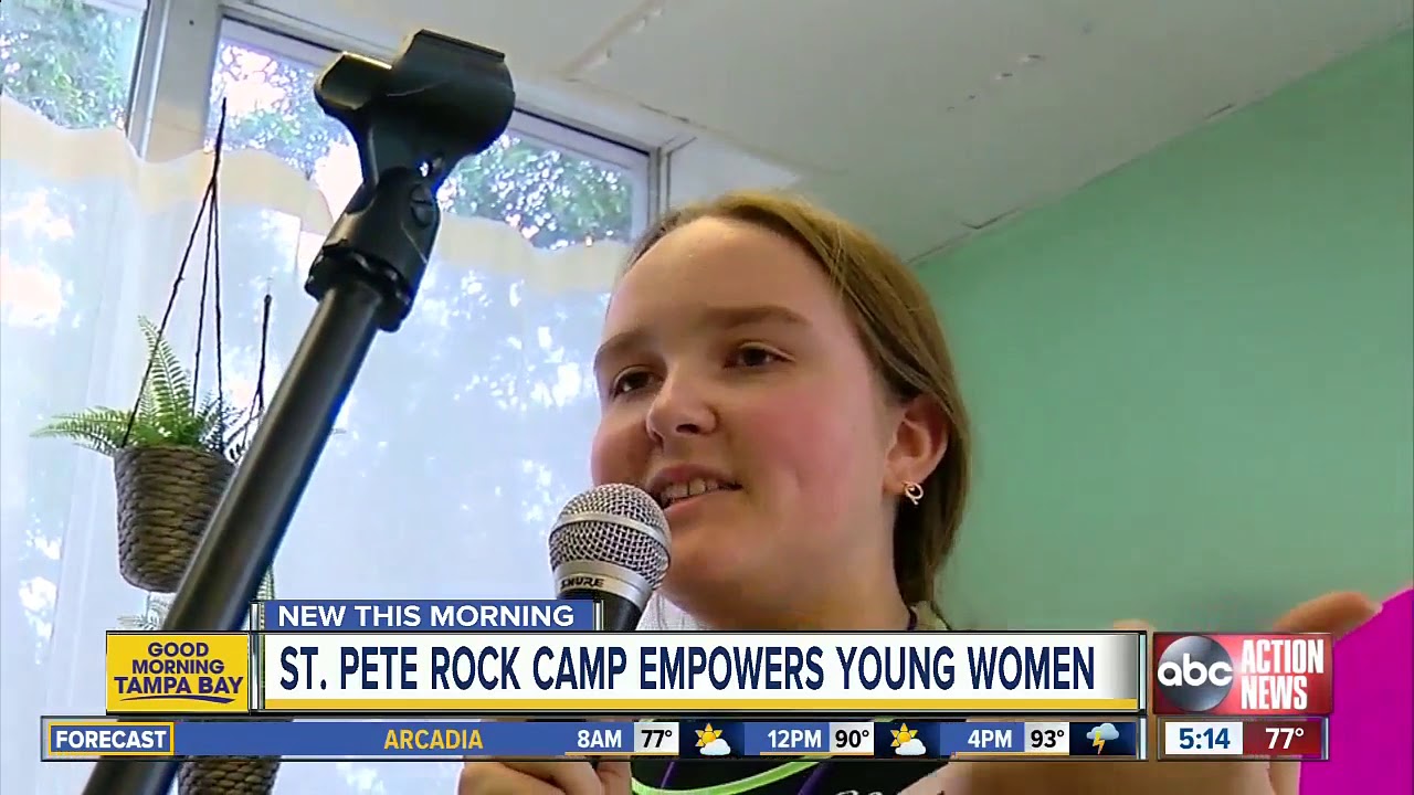 Girls Rock Camp in St. Pete empowers kids with power chords