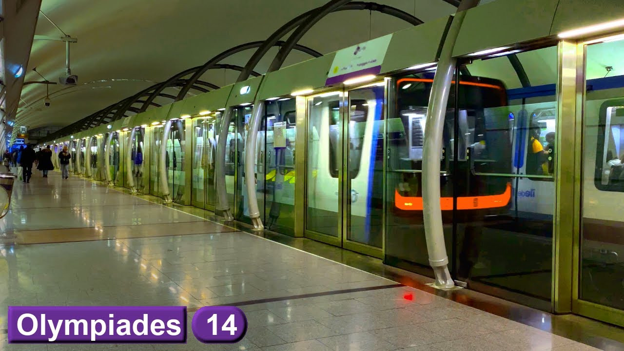Олимпиад | линия 14 : Парижский метрополитен ( RATP MP14 )