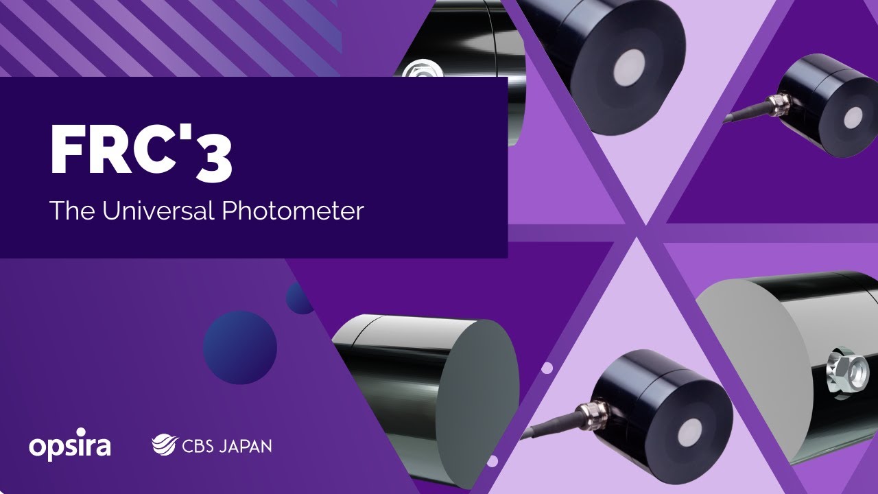 The Universal Photometer: frc&rsquo;3 | opsira | CBS Japan