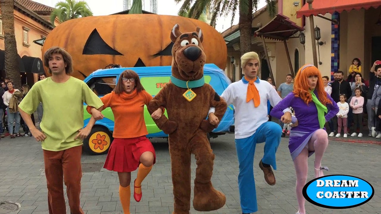 HALLOWEEN PARQUE WARNER 2018 - SCOOBY-DOO Y EL FANTASMA HIPNOTIZADOR