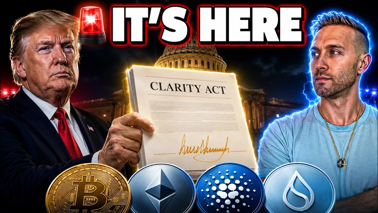 CRYPTO CLARITY ACT Text Released! Trump Did UNTHINKABLE (15 Day Countdown)