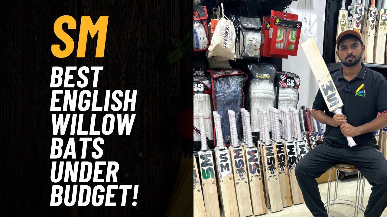 SM Best English Willow Bats In Budget | Ai Sports Delhi | +918287417792 