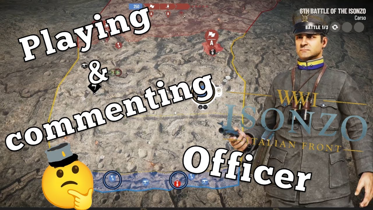 Playing & commenting: Isonzo - Officer: offense