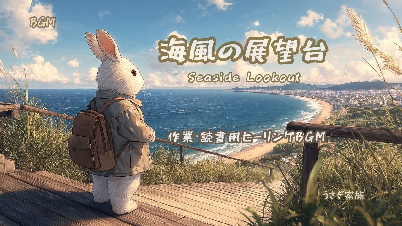 海風の展望台 | Seaside Lookout | Calm Night Healing Music for Inner Stillness