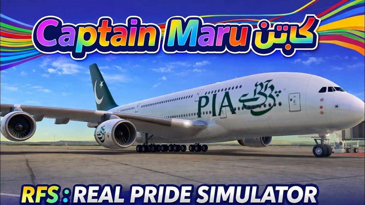 PIA Boeing 777 Realistic Landing in RFS | Real Flight Simulator 4K #aviation #aircrafite 