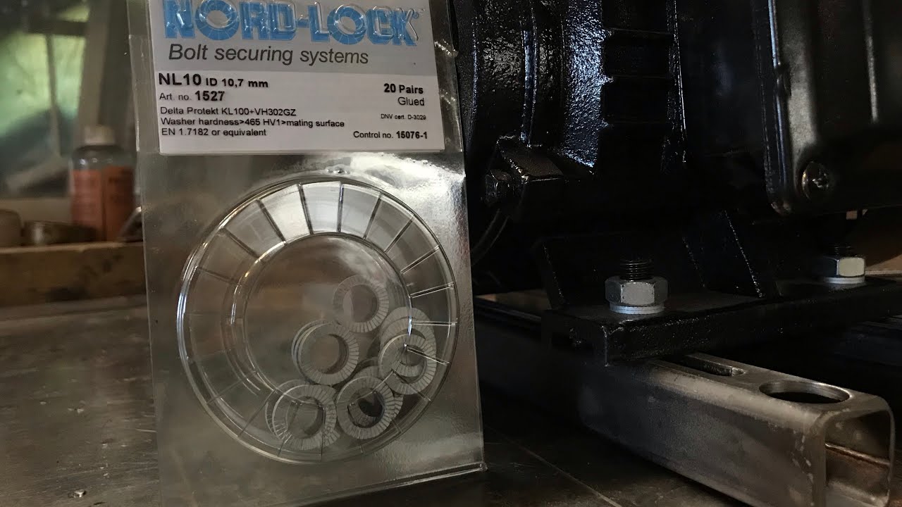 Nord-Lock Keilsicherungsscheiben - Selbstsichernde Muttern gehören der Vergangenheit an! 😎👍🏻
