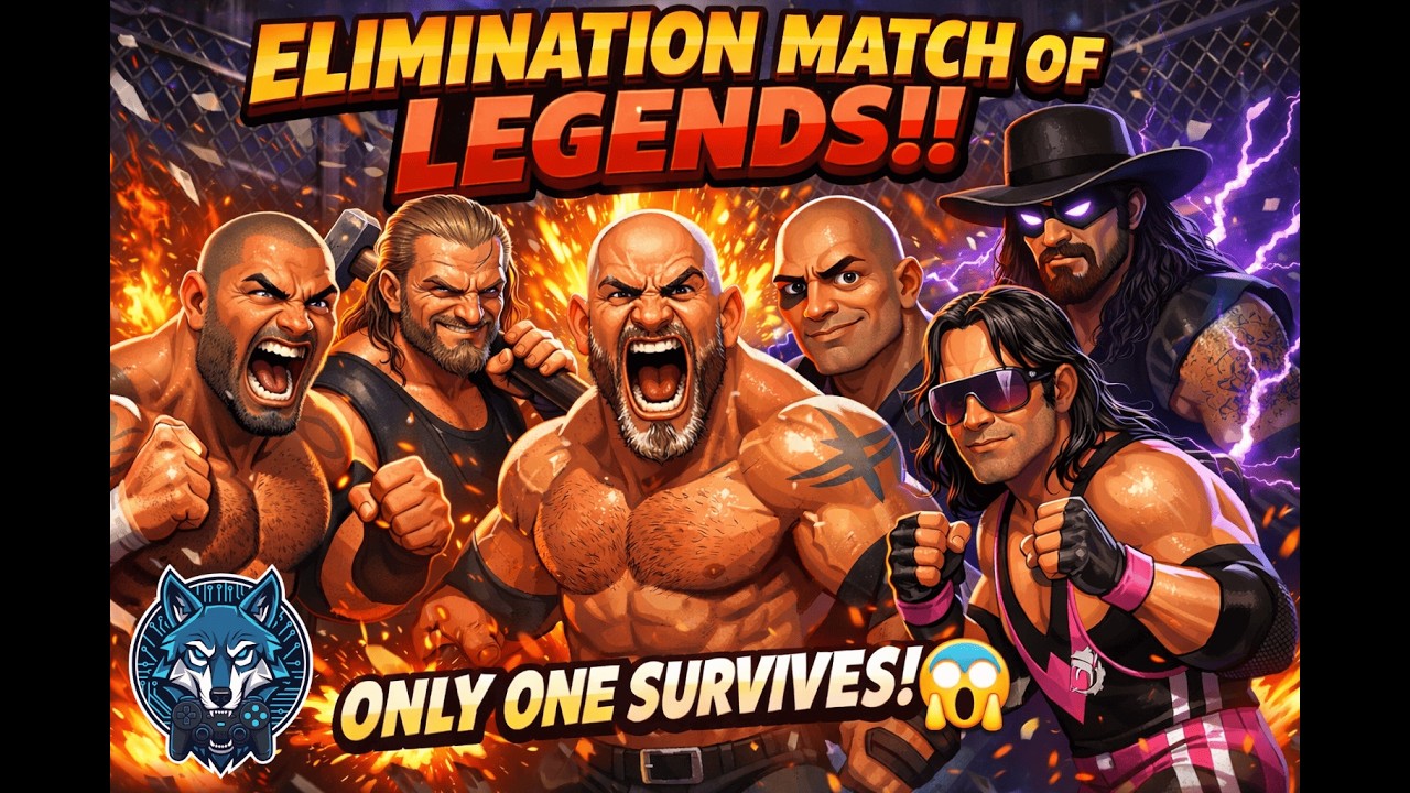 Elimination Chamber WWE 🔥| Goldberg 🆚 Undertaker 🆚 Batista 🆚 Bret Hart 🆚 Rock 🆚 Triple H | EC2026 ⛓️