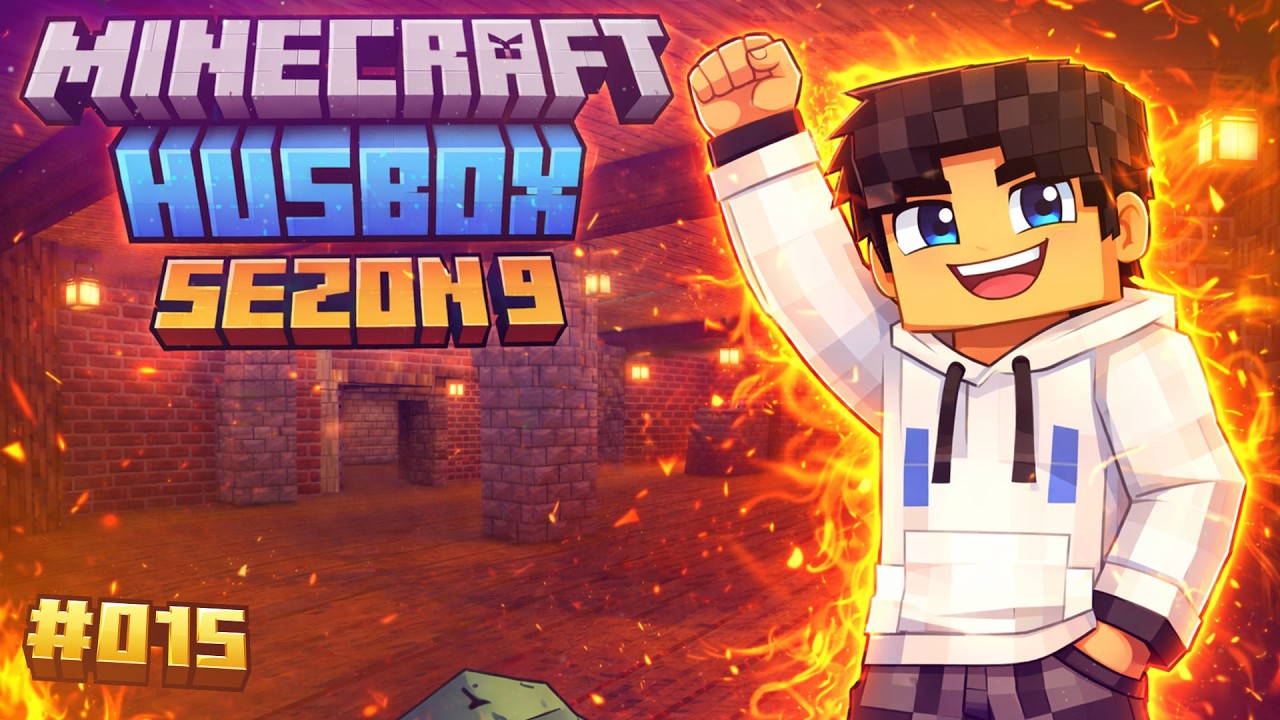 🧱 Buduję funkcjonalną piwnicę w Minecraft HusBox ModPack #15 | Sezon 9