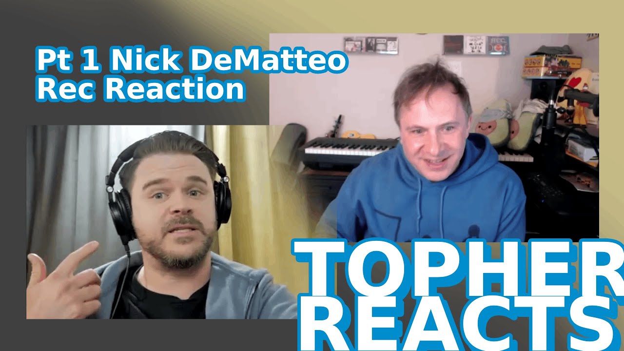 Nick Dematteo Pt. 1 Rec Reaction