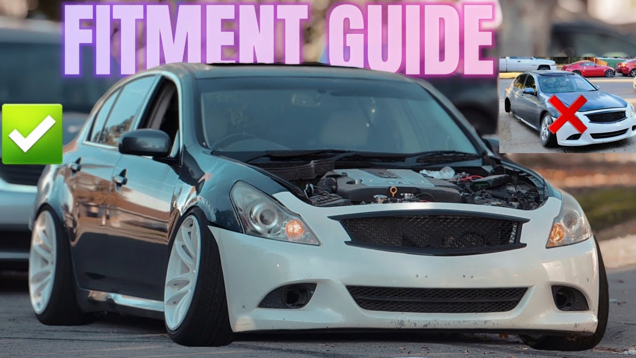 FIX YOUR WHEEL FITMENT !! G35 G37 350Z 370Z #wheels #coilovers