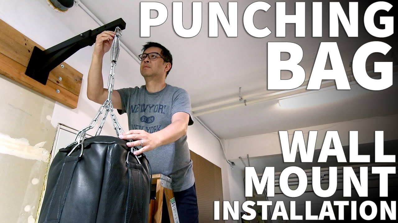Punching Bag Wall Mount - Heavy Bag Wall Mount Installation