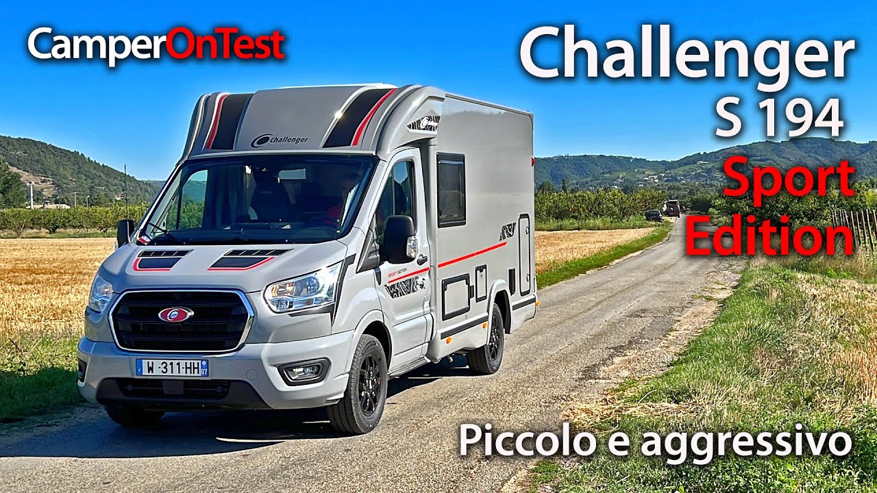 Challenger S 194 Sport Edition: un camper compatto, dal look accattivante e con una buona dotazione