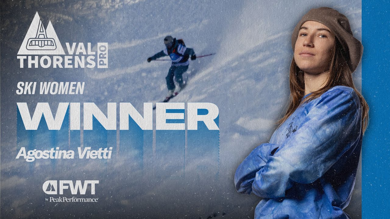 Победная гонка среди женщин-лыжниц - Val Thorens Pro 2026