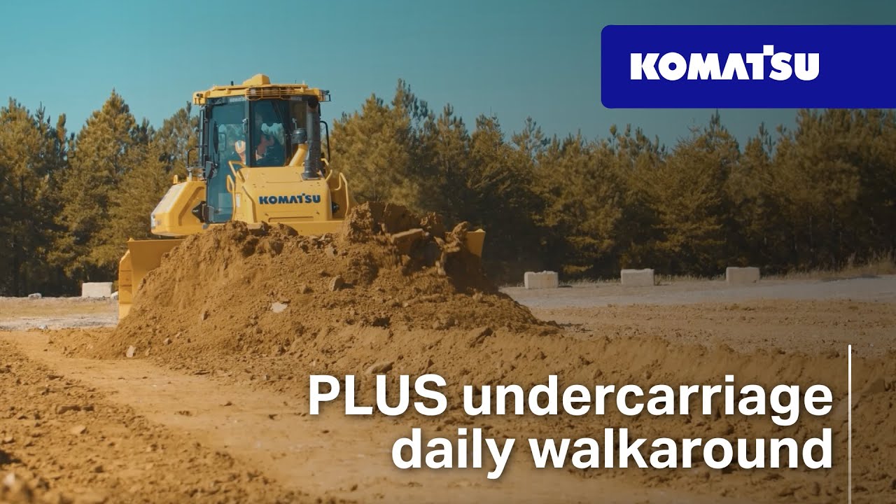How to inspect a Komatsu dozer PLUS undercarriage