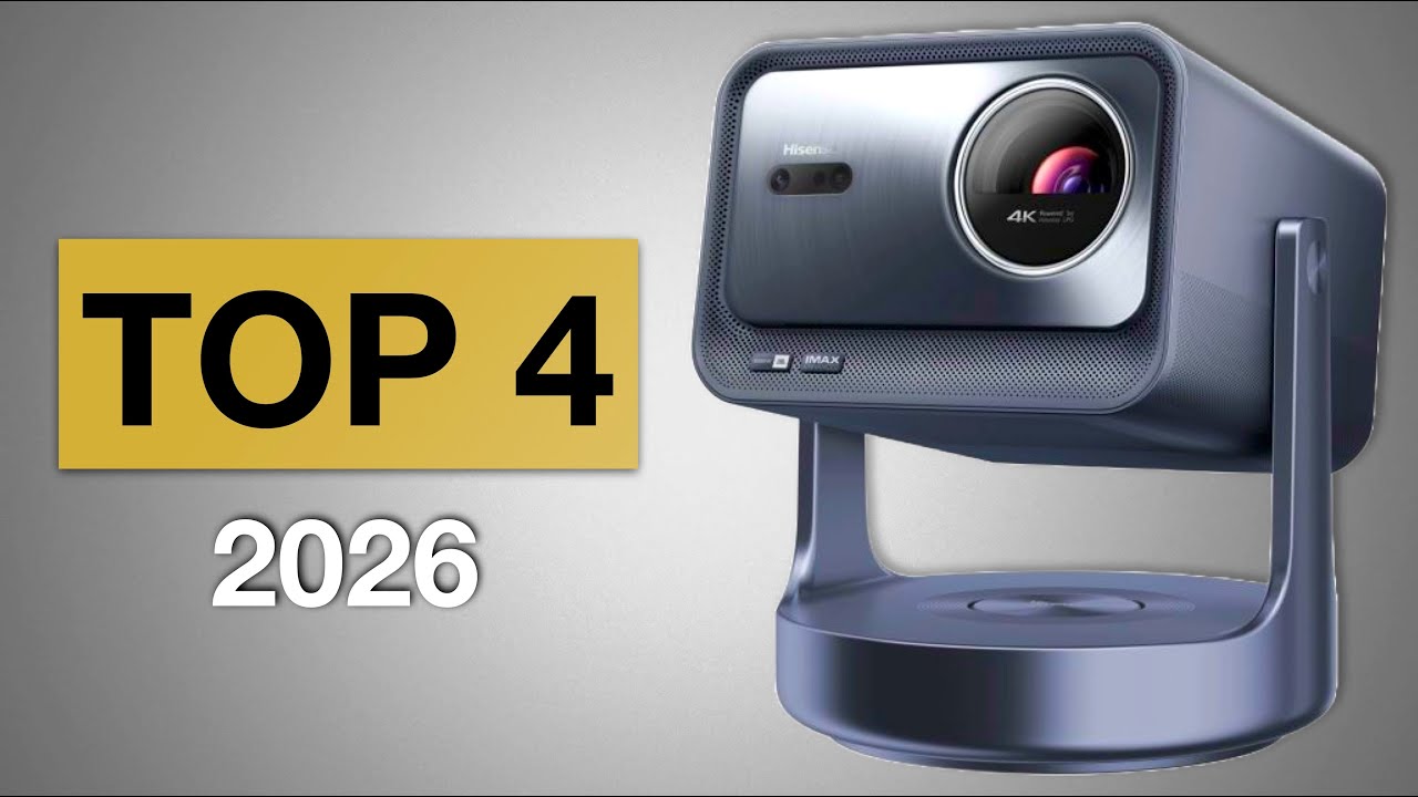 LOS MEJORES PROYECTORES PARA CASA DE 2026 | TOP 4 PROYECTORES LÁSER 4K