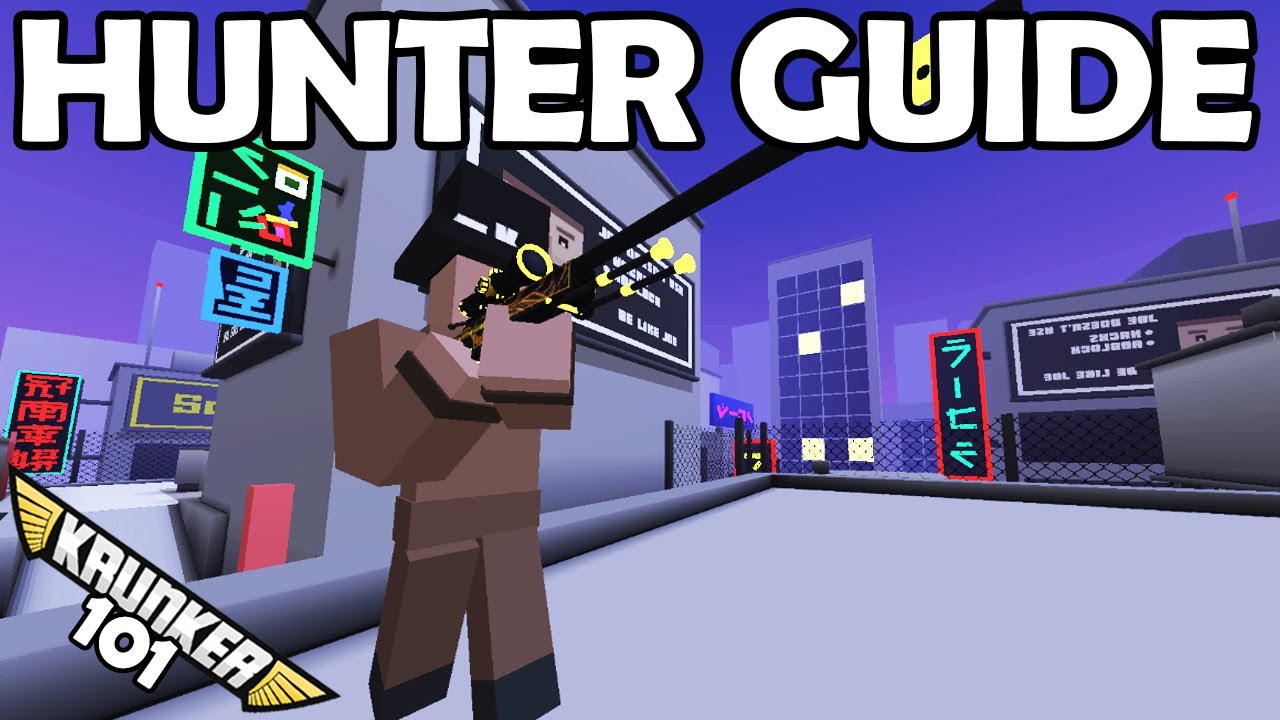 Krunker 101: How to GIT GUD with Hunter (Sniper)