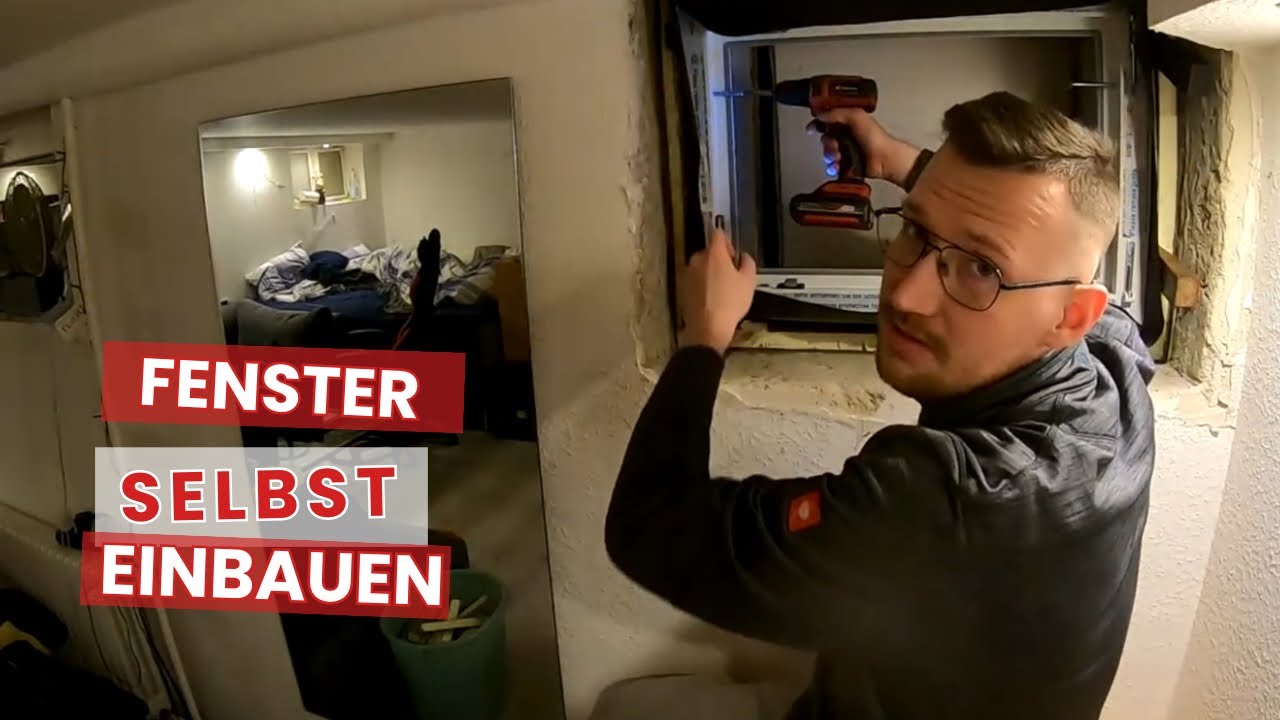 Wir BAUEN uns neue FENSTER ein // How to: Fenster einbauen