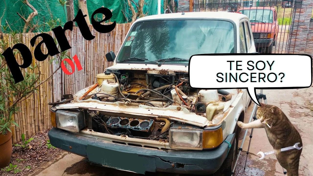 cambio de tapa de cilindros de fiat 147 (parte 1)