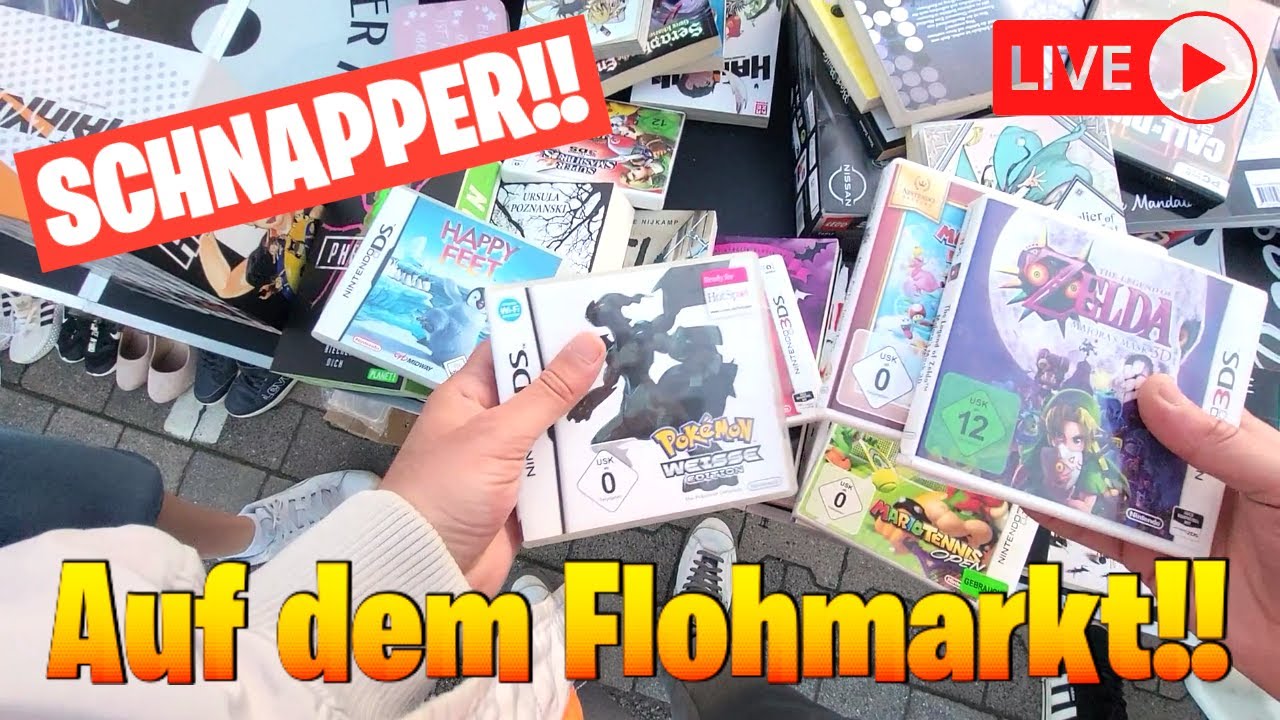 Pokemon und Zelda Flohmarkt Funde - Tauschdeals - Retro Hustler #0026