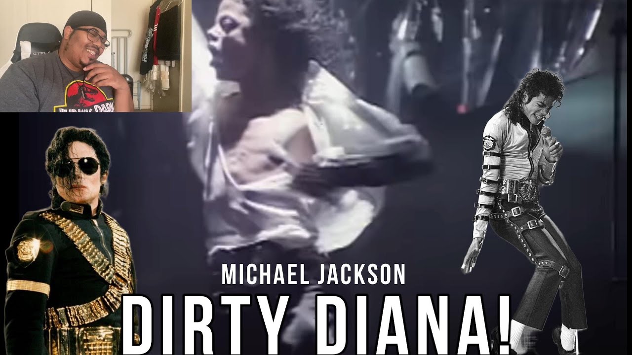 Michael Jackson Dirty Diana Reaction! ( THE KING OF POP WENT CRAZY ON THIS ONE!!!)