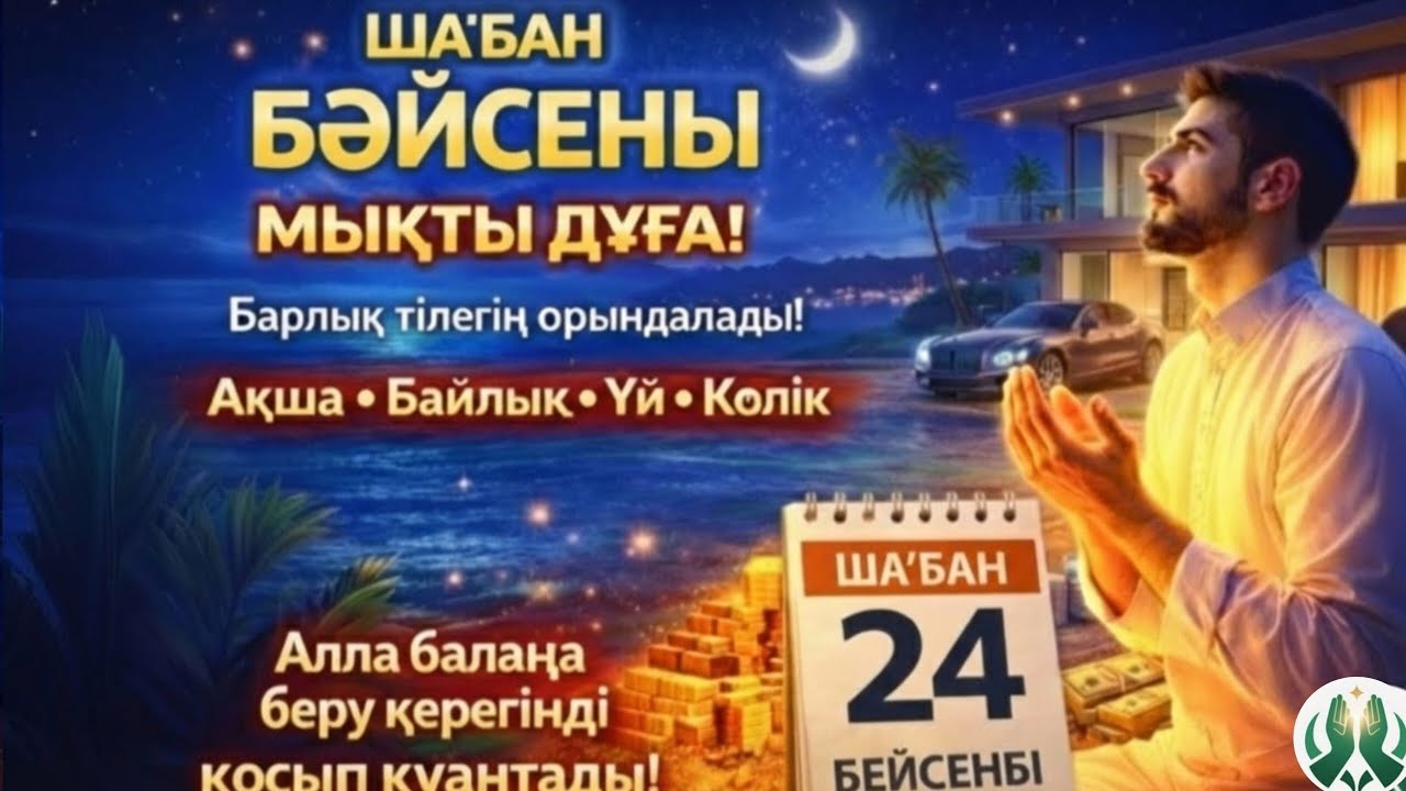 🤲БЕЙСЕНБІ күні ең құдіретті дұға! Алла бүкіл тілеуіңді және балаңа керектің бәрін беріп қояды