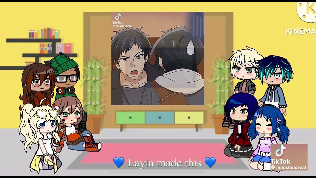 MLB react to Adrien as Miyano (Sasaki to Miyano)