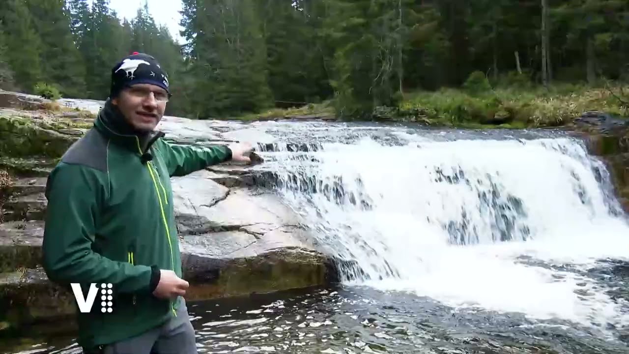 Na cest&aacute;ch Kr&aacute;lov&eacute;hradeck&yacute;m krajem - vodop&aacute;dy na B&iacute;l&eacute;m Labi, krkono&scaron;sk&eacute; vodop&aacute;dy B&iacute;l&eacute;ho Labe, V1 tv