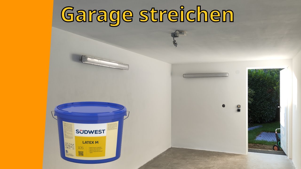Garage streichen — wie, welche Farbe und warum?
