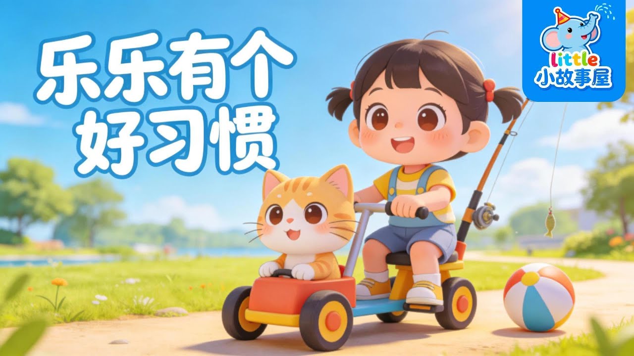 樂樂有個好習慣｜Lele Learns a Good Habit，孩子愛上戶外玩！