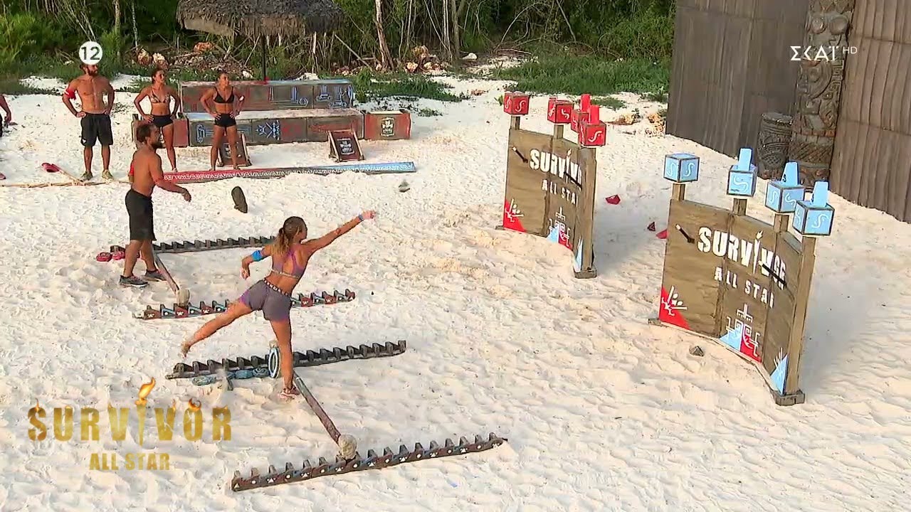 Μαριαλένα, Σάκης VS Στέλλα, Μάριος - Flag Race | Survivor All Star | 08/06/2023