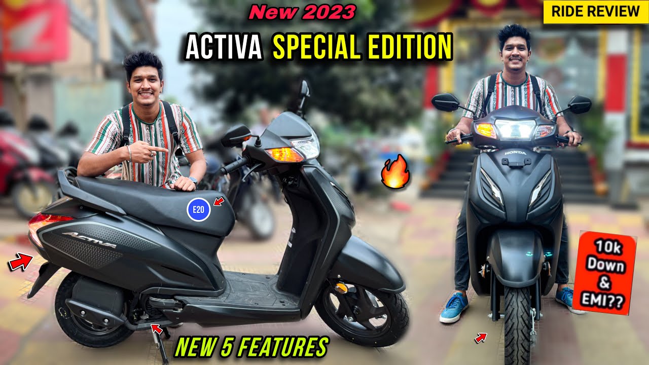 Finally 😱 Honda Activa OBD-2 Special Edition Ride Review New Model 2023 - Price Mileage Features Emi